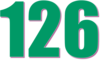 126 — изображение числа сто двадцать шесть (картинка 3)