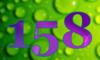 158 — изображение числа сто пятьдесят восемь (картинка 5)