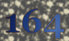 164 — изображение числа сто шестьдесят четыре (картинка 5)