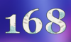 168 — изображение числа сто шестьдесят восемь (картинка 5)