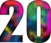 20 — изображение числа двадцать (картинка 6)