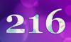 216 — изображение числа двести шестнадцать (картинка 5)