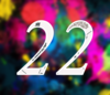 22 — изображение числа двадцать два (картинка 4)