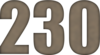 230 — изображение числа двести тридцать (картинка 6)
