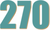 270 — изображение числа двести семьдесят (картинка 3)