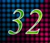 32 — изображение числа тридцать два (картинка 4)