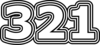 321 — изображение числа триста двадцать один (картинка 7)