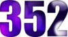 352 — изображение числа триста пятьдесят два (картинка 6)