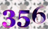356 — изображение числа триста пятьдесят шесть (картинка 5)