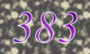 383 — изображение числа триста восемьдесят три (картинка 4)