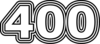400 — изображение числа четыреста (картинка 7)