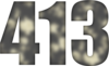 413 — изображение числа четыреста тринадцать (картинка 6)