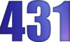 431 — изображение числа четыреста тридцать один (картинка 6)