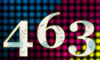 463 — изображение числа четыреста шестьдесят три (картинка 5)