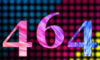 464 — изображение числа четыреста шестьдесят четыре (картинка 5)