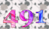 491 — изображение числа четыреста девяносто один (картинка 5)