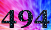 494 — изображение числа четыреста девяносто четыре (картинка 5)