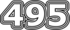 495 — изображение числа четыреста девяносто пять (картинка 7)