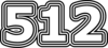 512 — изображение числа пятьсот двенадцать (картинка 7)