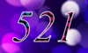 521 — изображение числа пятьсот двадцать один (картинка 4)
