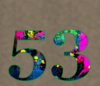 53 — изображение числа пятьдесят три (картинка 5)