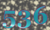 536 — изображение числа пятьсот тридцать шесть (картинка 5)