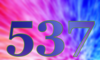 537 — изображение числа пятьсот тридцать семь (картинка 5)