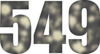 549 — изображение числа пятьсот сорок девять (картинка 6)