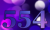 554 — изображение числа пятьсот пятьдесят четыре (картинка 5)