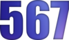 567 — изображение числа пятьсот шестьдесят семь (картинка 6)