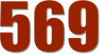 569 — изображение числа пятьсот шестьдесят девять (картинка 3)