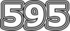 595 — изображение числа пятьсот девяносто пять (картинка 7)