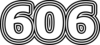 606 — изображение числа шестьсот шесть (картинка 7)