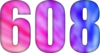 608 — изображение числа шестьсот восемь (картинка 6)