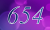 654 — изображение числа шестьсот пятьдесят четыре (картинка 4)