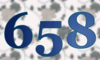 658 — изображение числа шестьсот пятьдесят восемь (картинка 5)