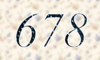 678 — изображение числа шестьсот семьдесят восемь (картинка 4)