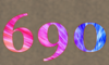 690 — изображение числа шестьсот девяносто (картинка 5)