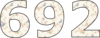 692 — изображение числа шестьсот девяносто два (картинка 2)