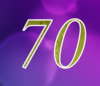 70 — изображение числа семьдесят (картинка 4)