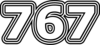 767 — изображение числа семьсот шестьдесят семь (картинка 7)