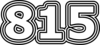 815 — изображение числа восемьсот пятнадцать (картинка 7)