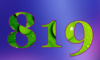 819 — изображение числа восемьсот девятнадцать (картинка 5)