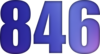 846 — изображение числа восемьсот сорок шесть (картинка 6)