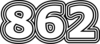 862 — изображение числа восемьсот шестьдесят два (картинка 7)
