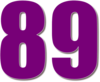 89 — изображение числа восемьдесят девять (картинка 3)