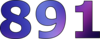 891 — изображение числа восемьсот девяносто один (картинка 2)