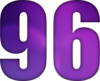 96 — изображение числа девяносто шесть (картинка 6)