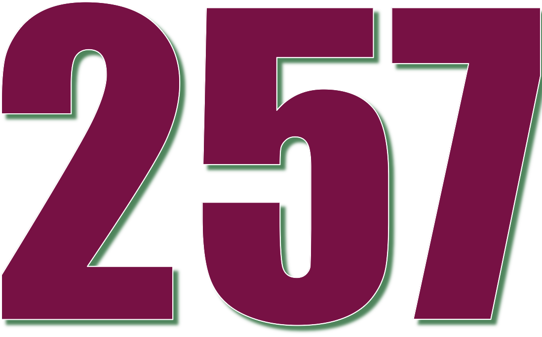  257 
