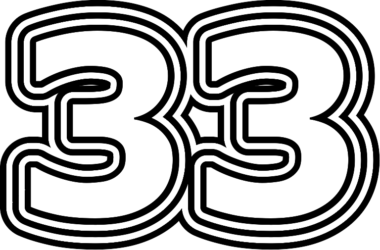 33 — тридцать три. натуральное нечетное число. в ряду натуральных чисел  находится между числами 32 и 34. Все о числе тридцать три.
